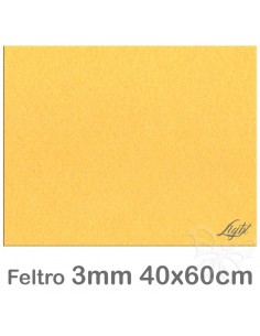 Feltro cm 40x60 mm3 GIALLO