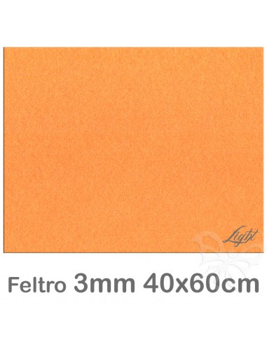 Feltro cm 40x60 mm3 ARANCIONE