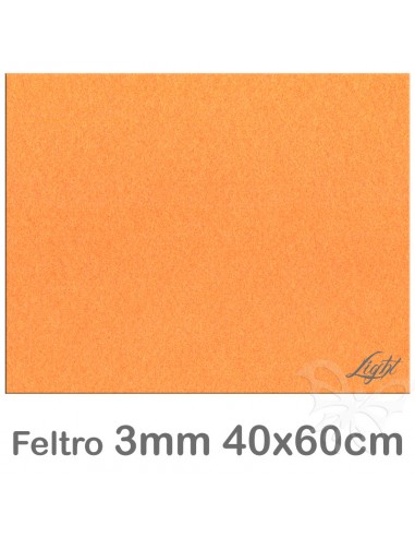 Feltro cm 40x60 mm3 ARANCIONE