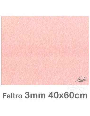 Feltro cm 40x60 mm3 ROSA PASTELLO