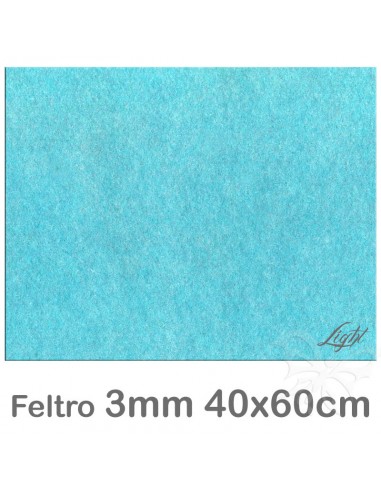 Feltro cm 40x60 mm3 CELESTE