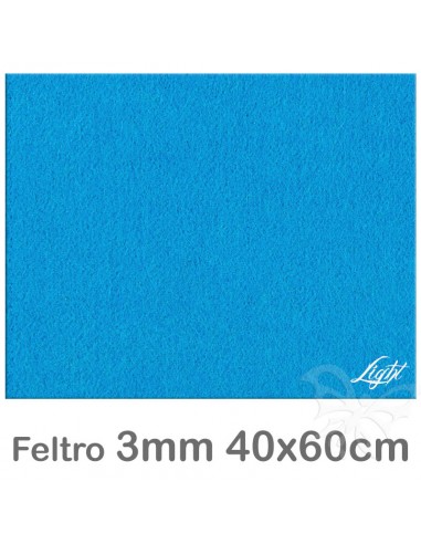 Feltro cm 40x60 mm3 AZZURRO