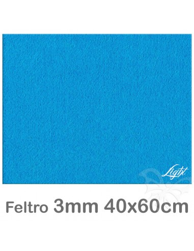 Feltro cm 40x60 mm3 AZZURRO