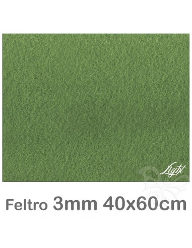 Feltro cm 40x60 mm3 VERDE MUSCHIO