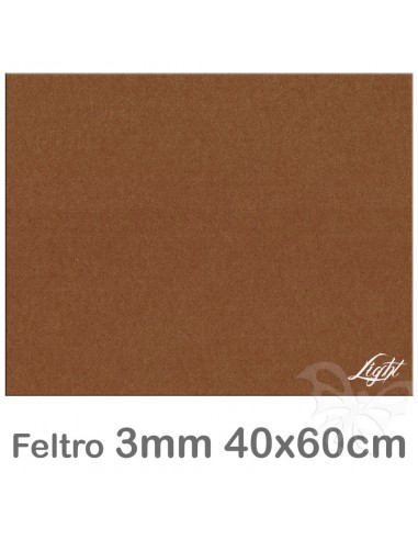 Feltro cm 40x60 mm3 MARRONE
