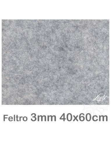 Feltro cm 40x60 mm3 GRIGIO MELANGE