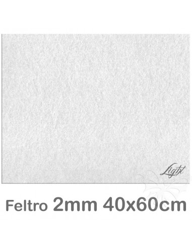 Feltro cm 40x60 mm2 BIANCO