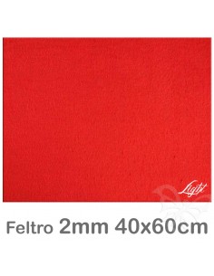 Feltro cm 40x60 mm2 ROSSO