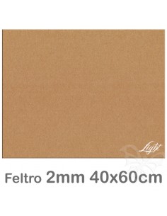 Feltro cm 40x60 mm2 CAMOSCIO