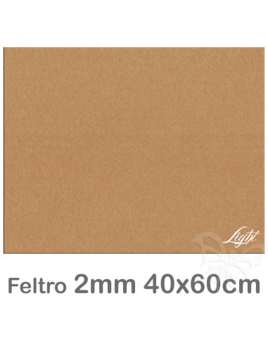 Feltro cm 40x60 mm2 CAMOSCIO