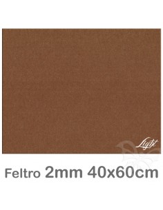 Feltro cm 40x60 mm2 MARRONE