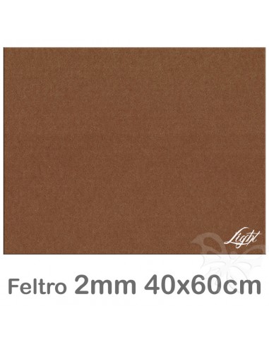 Feltro cm 40x60 mm2 MARRONE