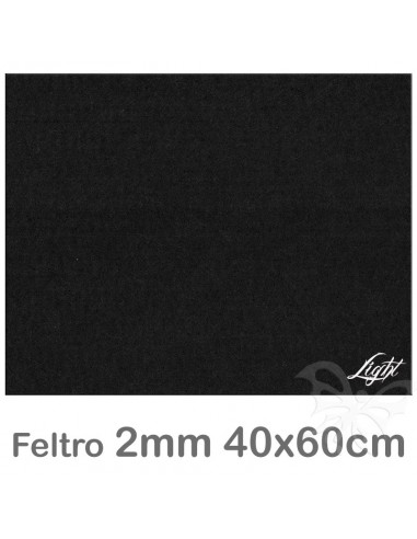 Feltro morbido cm 40x60 mm2 NERO