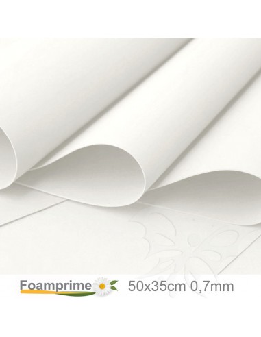 Foamprime 0,7mm 50x35cm - Bianco latte