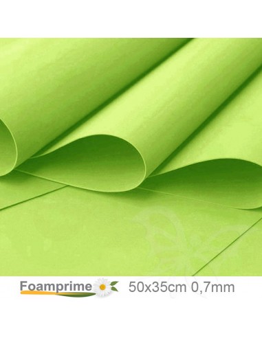 Foamprime 0,7mm 50x35cm - Verde lime