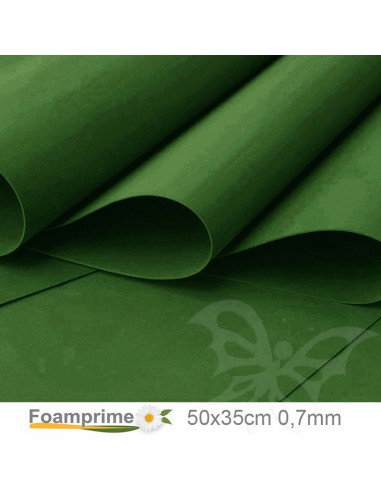 Foamprime 0,7mm 50x35cm - Verde muschio