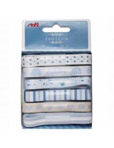 Set 6 nastri fantasia...