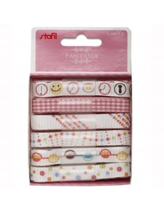 Set 6 nastri fantasia PARTY...