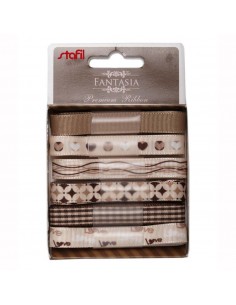Set 6 nastri fantasia...