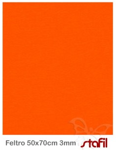 Feltro cm 50x70 mm3 ARANCIO...