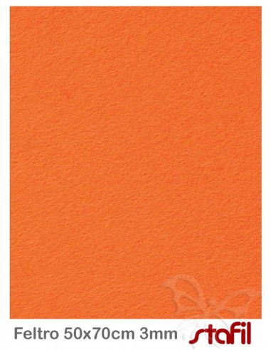 Feltro cm 50x70 mm3 ARANCIO MEDIO