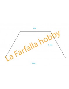 Fustella per feltro - trapezio