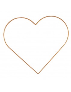 Cuore in metallo 3mm 32cm...