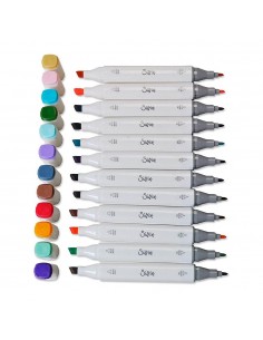 Set 12 pennarelli a spirito...