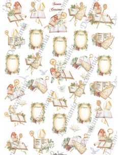 Carta riso Santa Cresima