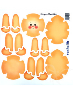 PANNO KRAFT 3D ginger...