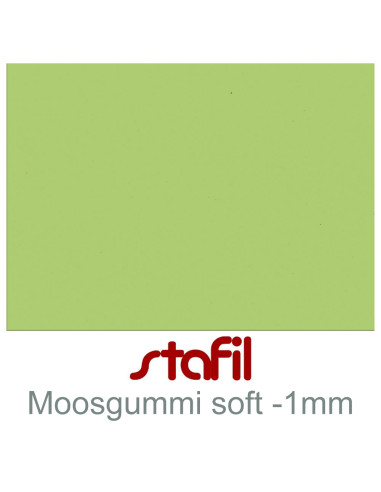 Foglio moosgummi Soft "Verde...