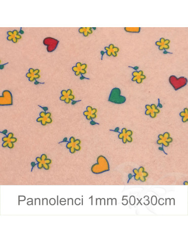 Pannolenci 50x30cm 1mm PRIMAVERA -...