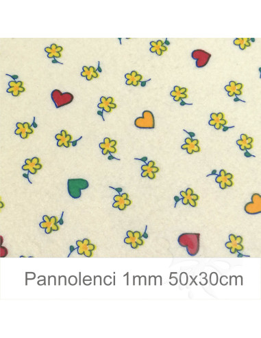 Pannolenci 50x30cm 1mm PRIMAVERA -...