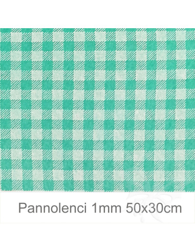 Pannolenci 50x30cm 1mm QUADRETTI -...