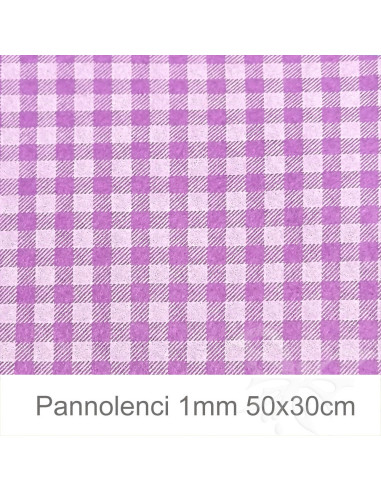 Pannolenci 50x30cm 1mm QUADRETTI -...