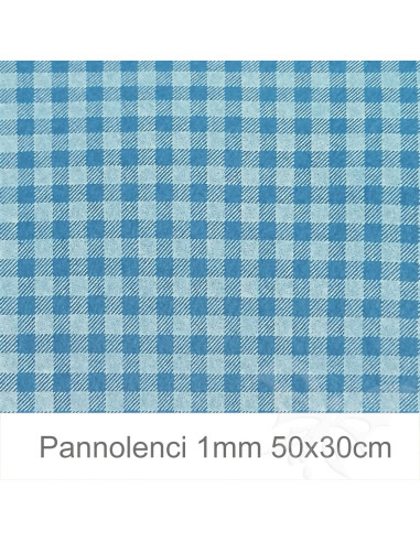 Pannolenci 50x30cm 1mm QUADRETTI -...