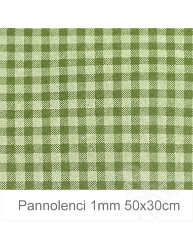 Pannolenci 50x30cm 1mm QUADRETTI -...