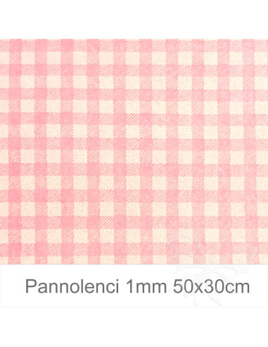 Pannolenci 50x30cm 1mm QUADRETTI -...