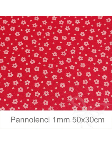 Pannolenci 50x30cm 1mm FIORELLINO -...