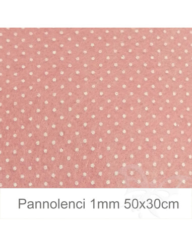 Pannolenci 50x30cm 1mm PUNTO SPILLO -...