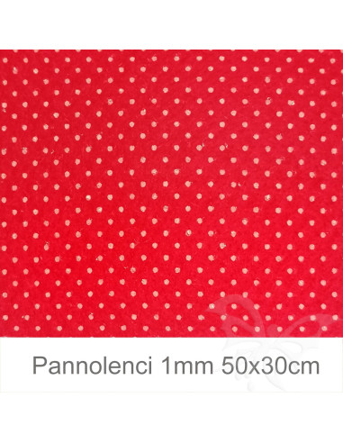 Pannolenci 50x30cm 1mm PUNTO SPILLO -...