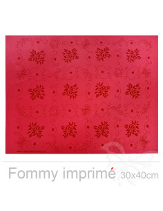 Foglio fommy imprimé "Rosso...