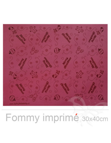 Fommy imprimé merry Christmas...