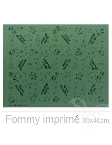 Fommy imprimé merry Christmas "Verde...