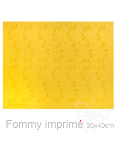 Fommy imprimé Agrifoglio "Tuorlo" 2mm