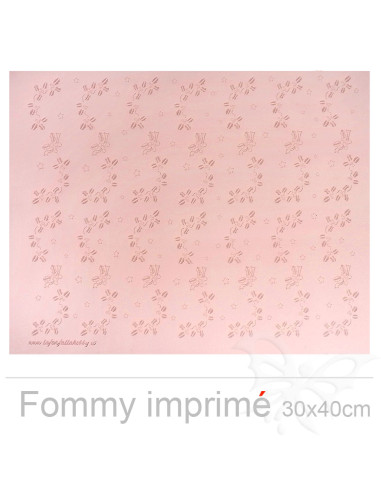 Fommy imprimé Agrifoglio "Rosa...