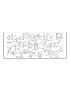 Fustella per BigShot - Alfabeto 2