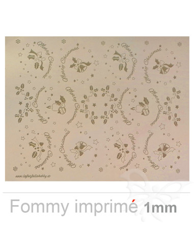 Fommy soft imprimé Chrismas2"Tortora"...