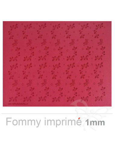 Fommy soft imprimé Agrifoglio"Rosso...