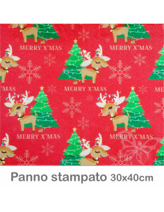 Pannolenci stampato 30x40cm...